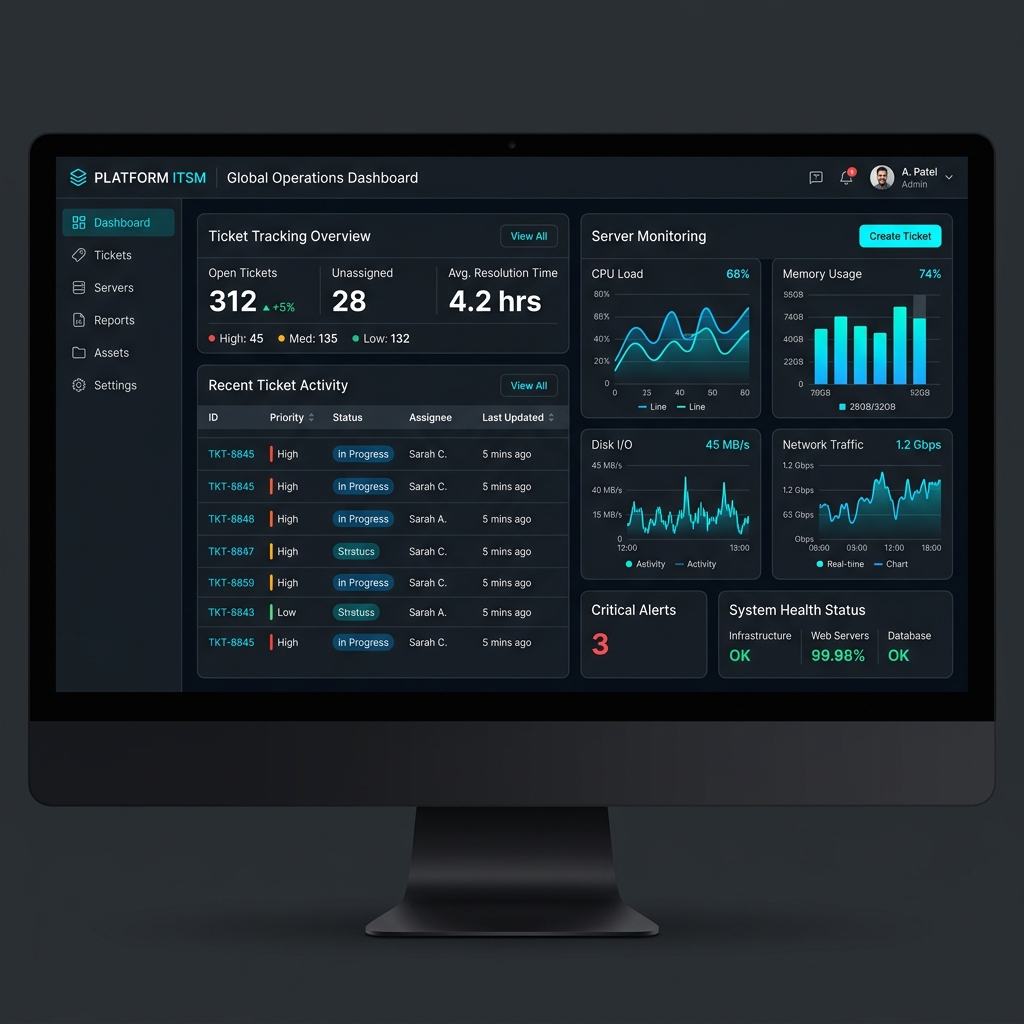 ITSM Engine Dashboard